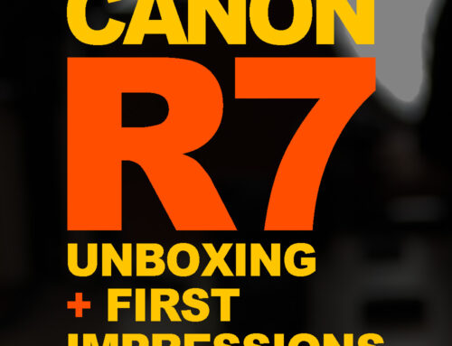 Canon R7 Unboxing